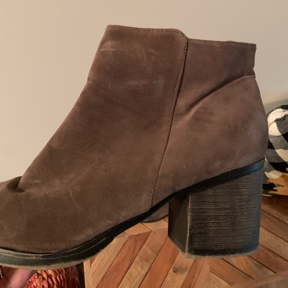 Taupe Booties - Picture 4 of 5